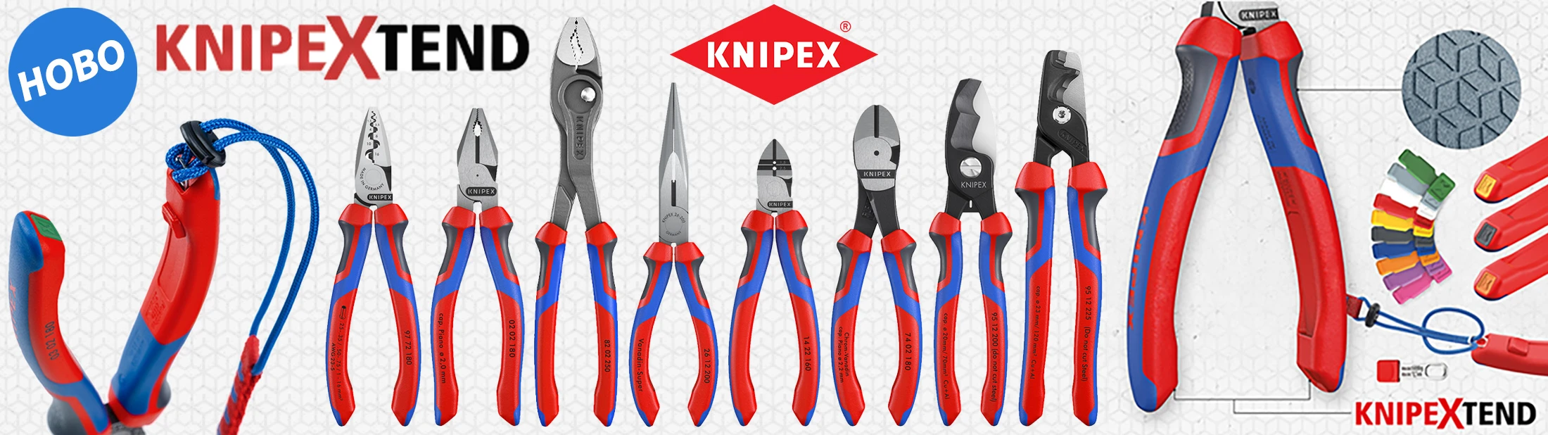 KNIPEXtend – новите комфортни дръжки на KNIPEX с интерфейс за аксесоари